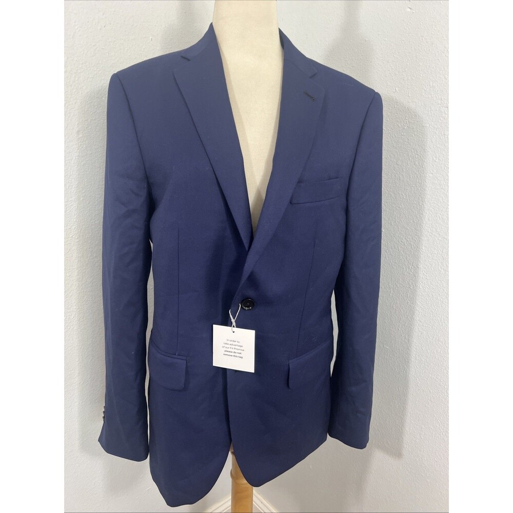 Indochino‎ Sport Coat Mens 38R Chino Newbury Two Button Preppy Blazer